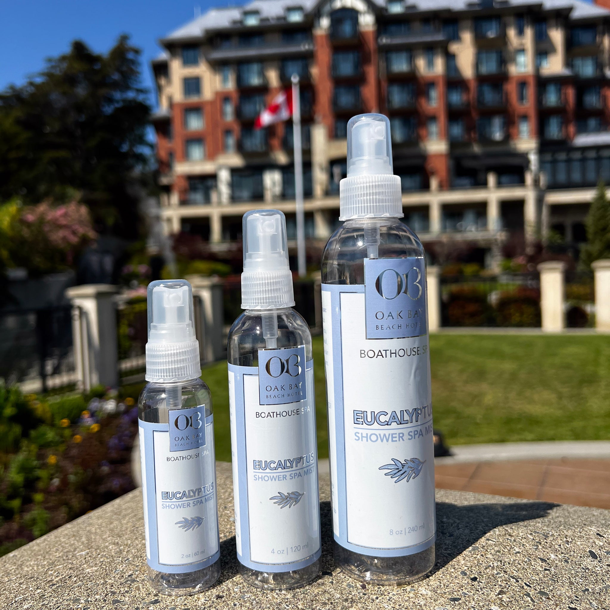 Boathouse Spa Pure Eucalyptus Shower Spa Mist Oak Bay Beach Hotel